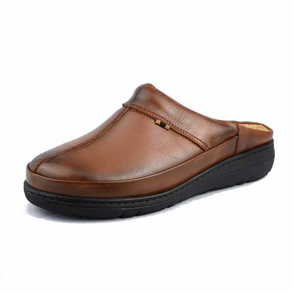 SABOT medicale R14 TABAC cuir ..........  sabots médicales homme Maroc